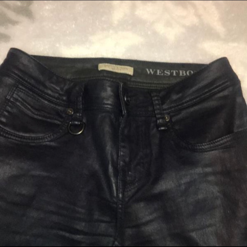 Dark Blue Westbourne Skinny Jeans - Navy color
